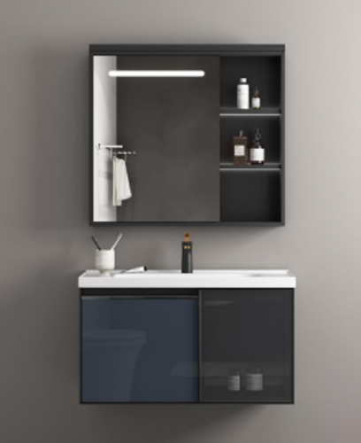 Slika od Aluminium Bathroom Cabinet 800x470 cm