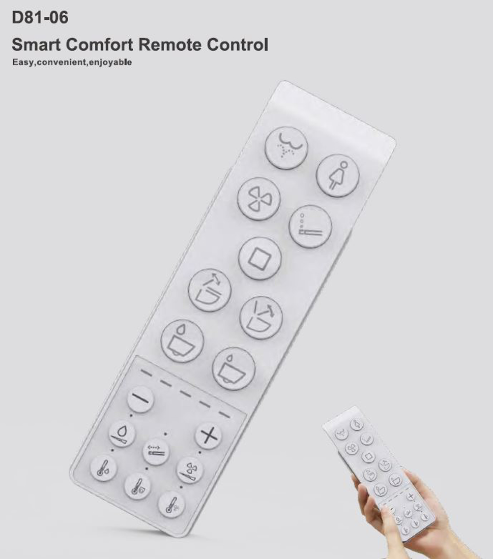 Slika od SOLO KONZOLNA SMART WC ŠOLJA MATT BLACK 593x370x350