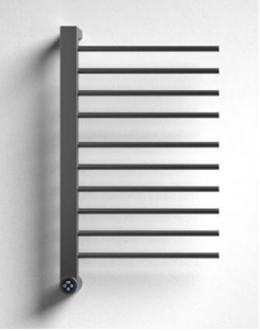 Slika od 304 Electric Towel Rack 820x450 mm Gun Metal