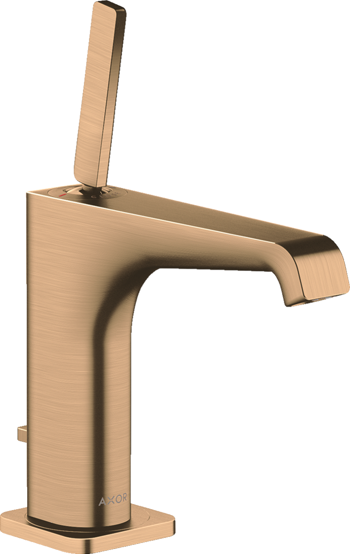 Slika od Citterio E Single lever basin mixer 130 with pin handle and pop-up waste set