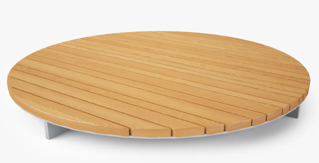 Slika od ROBBY KLUB STO TEAK FI 85 X h14 CM