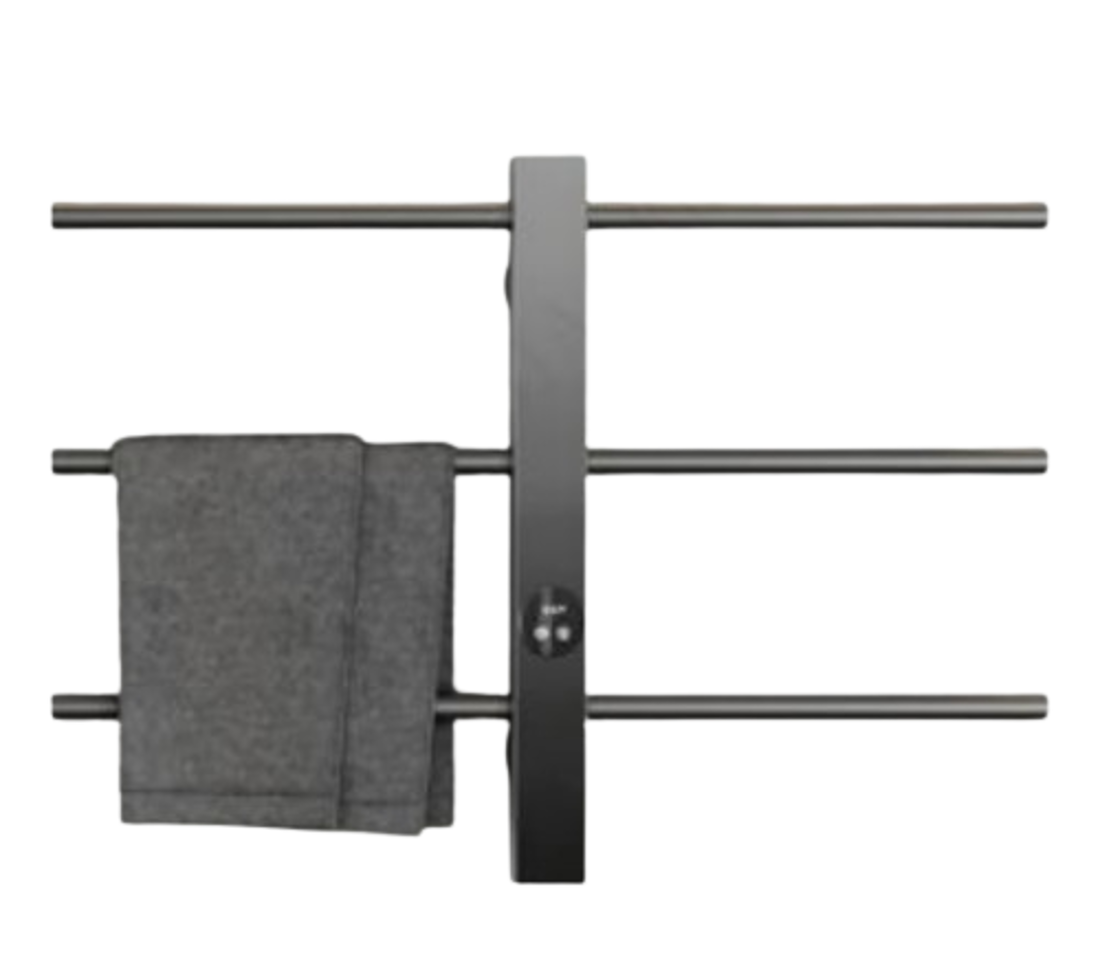 Slika od 304 Electric Towel Rack 490x700 mm Crna Mat