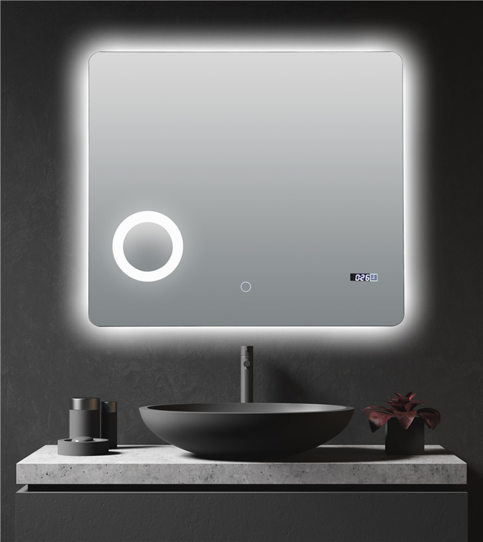 Slika od OGLEDALO SA LED SVETLOM 80X60X4 CM