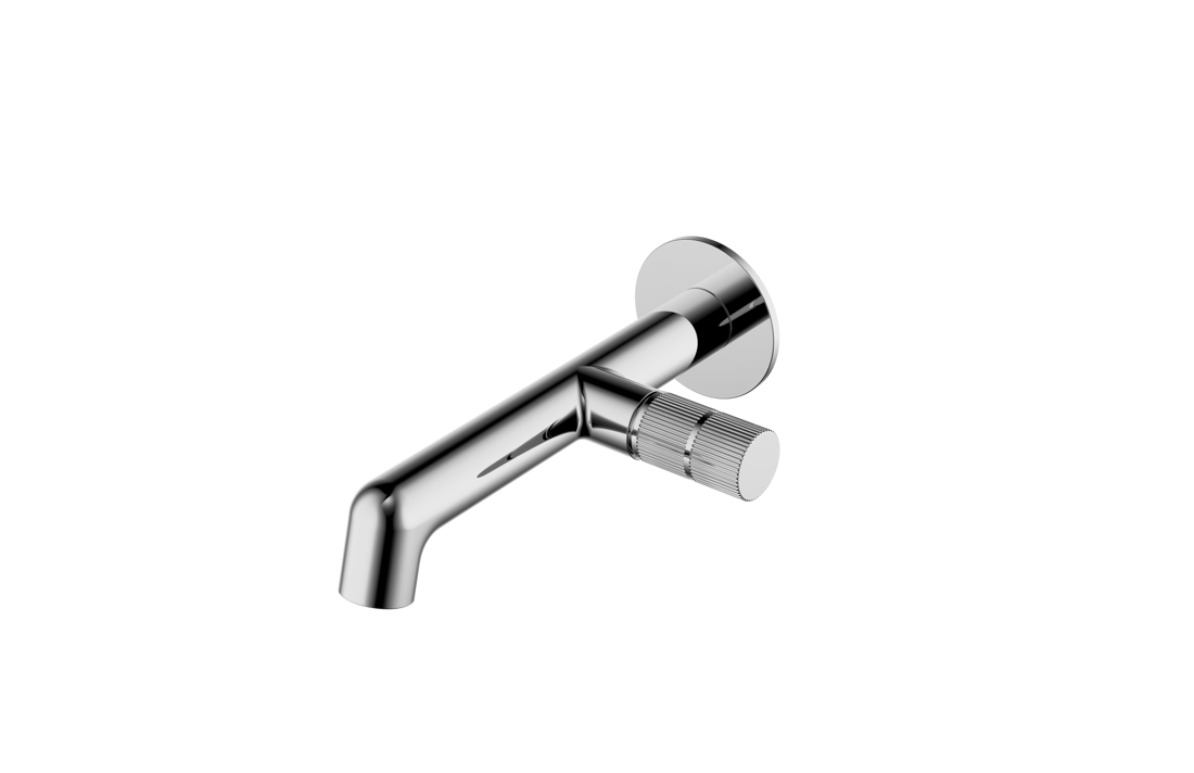 Slika od MOON ZIDNA BATERIJA ZA UMIVAONIK HROM