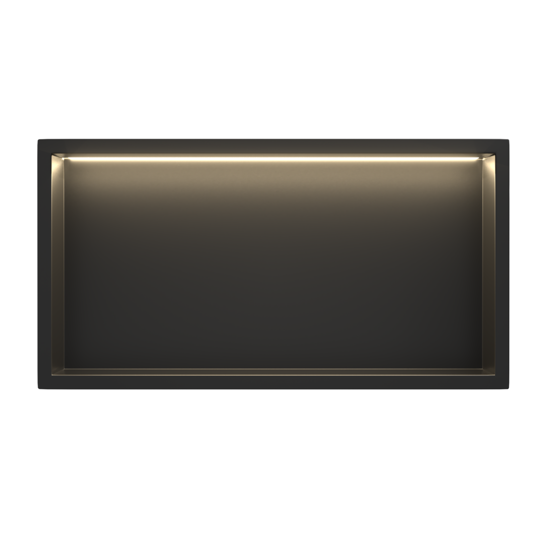 Slika od NIŠA 60X30X10 CM BOJA GUN METAL