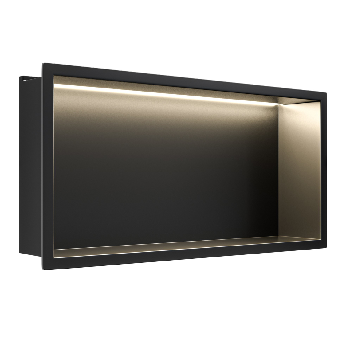 Slika od NIŠA 60X30X10 CM BOJA GUN METAL