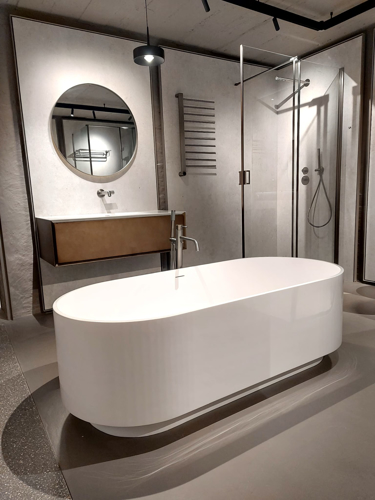 Slika od ARTIFICIAL STONE BATHTUB Glossy white