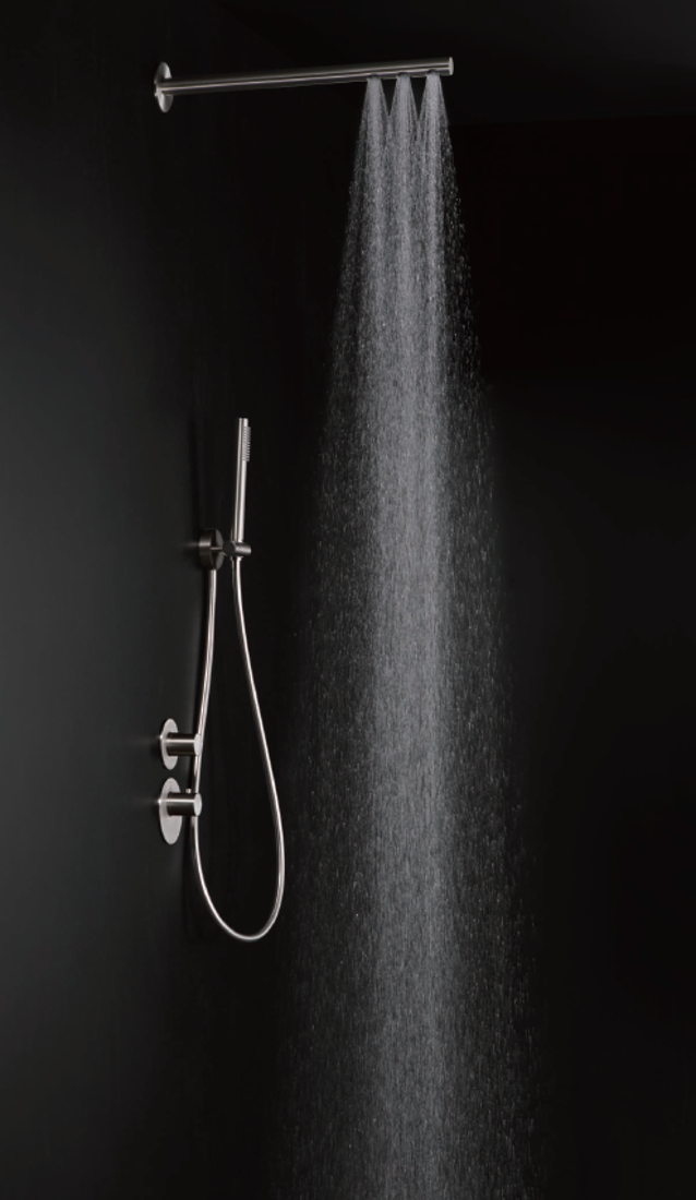 Slika od ZERO TERM TUŠ SET ZA KABINU (2 FUNKCIJE) GUN METAL