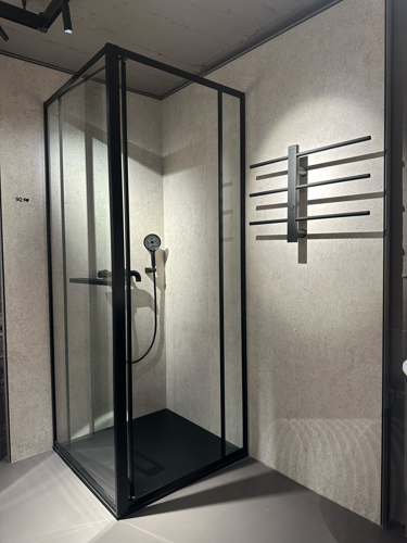 Slika od TUŠ KABINA 90X90CM MAT BLACK