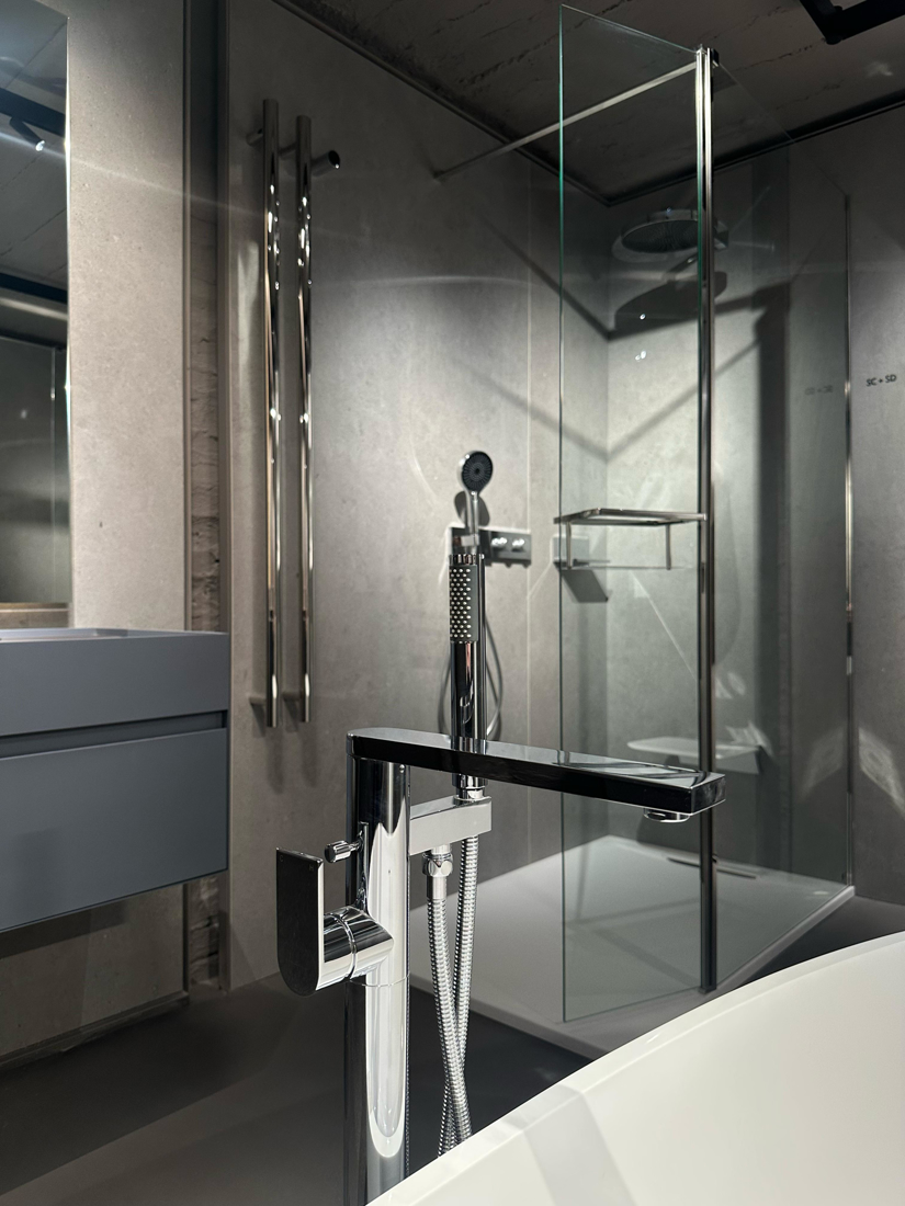 Slika od ZANO SLAVINA ZA KADU SAMOSTOJEĆA HROM