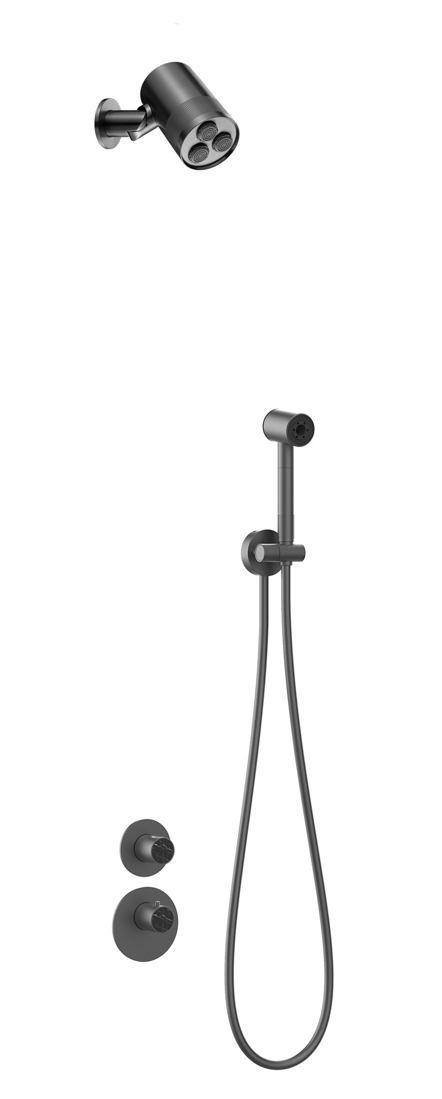 Slika od ZERO 2 SERIES TERM.TUŠ SET GUN METAL