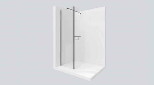 Slika od TUŠ KABINA SC_SD 120x220 GUN METAL