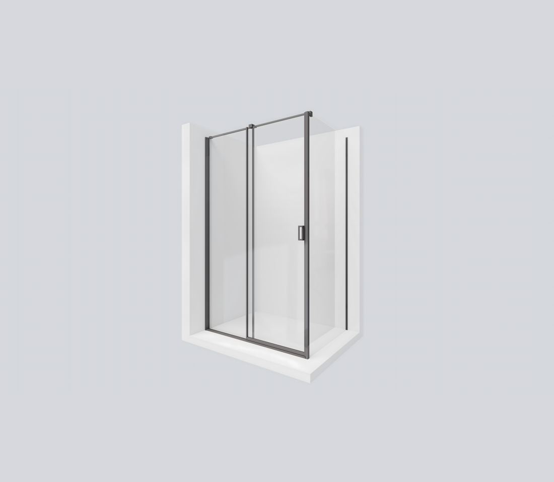 Slika od TUŠ KABINA SA_SC_SE (160X90X220) GUN METAL