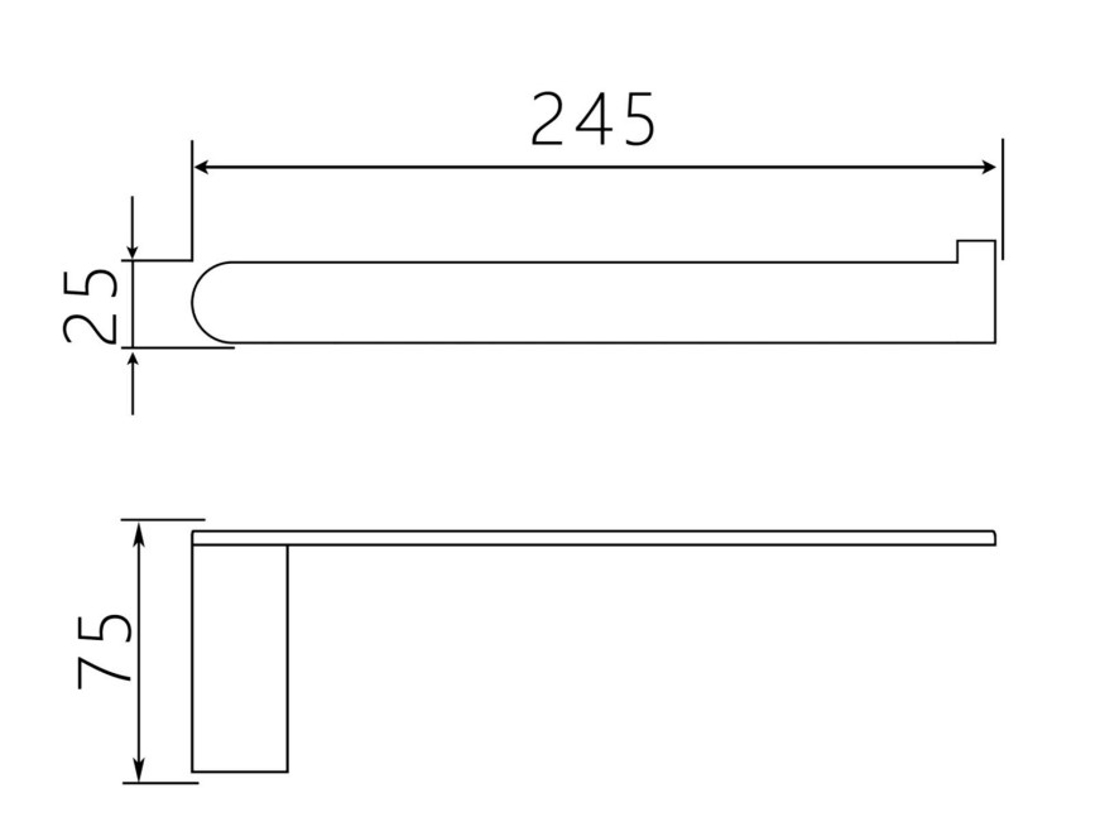 Slika od LIRIS DRŽAČ TOALET PAPIRA HROM