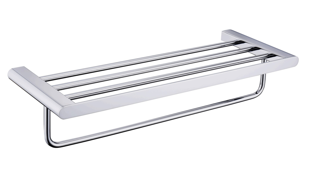 Slika od LIRIS DRŽAČ PEŠKIRA POLICA HROM 60 CM