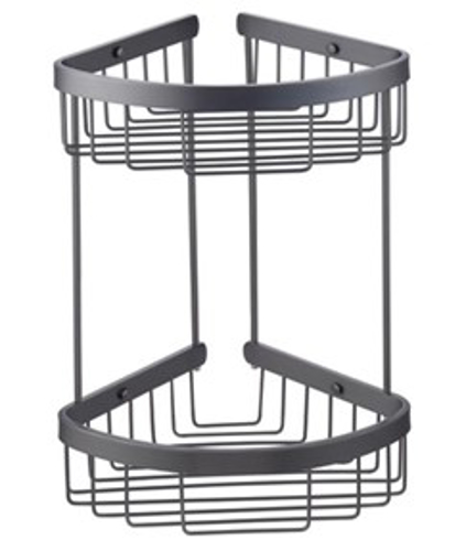 Slika od 69 SERIES REŠETKA POLICA ZA TUŠ DUPLA GUN GREY