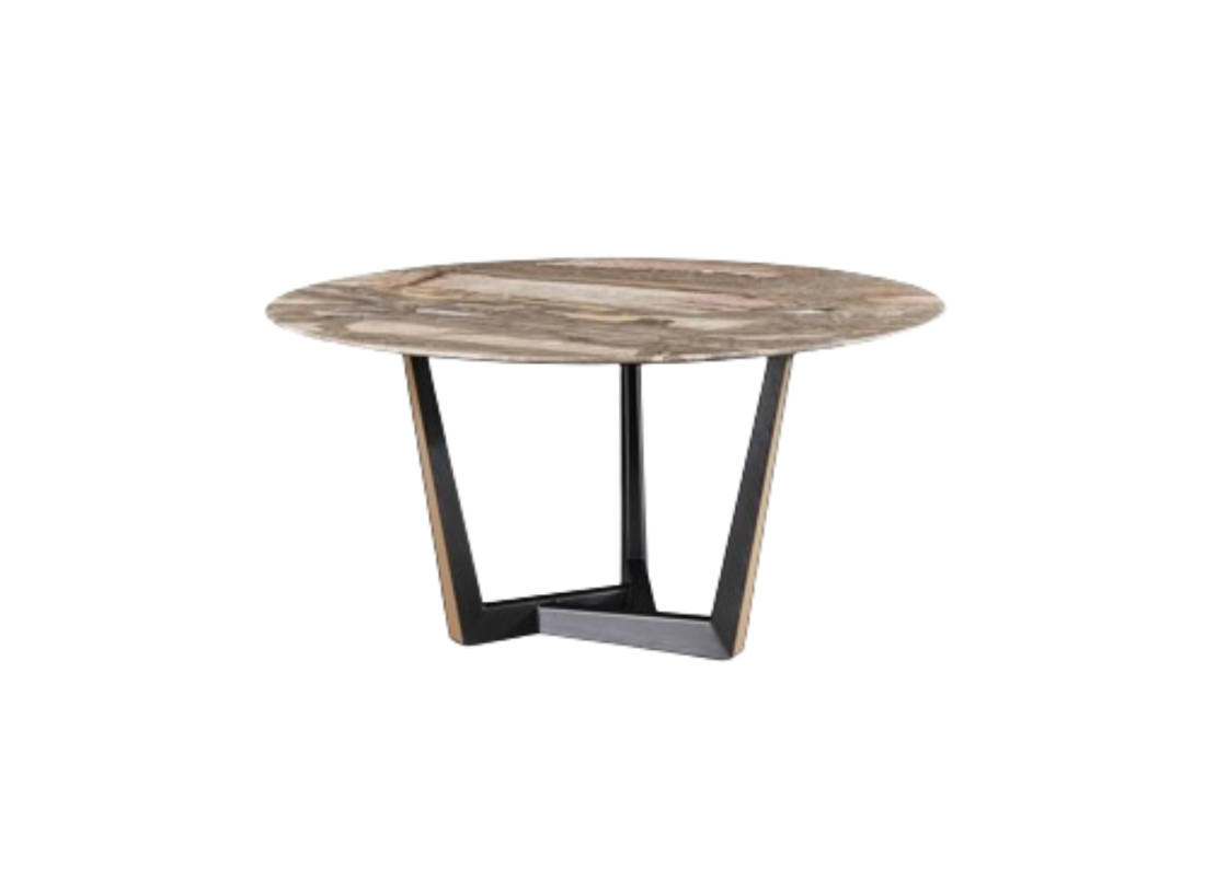 Slika od LOOP STO FI 150 CM Venice marble