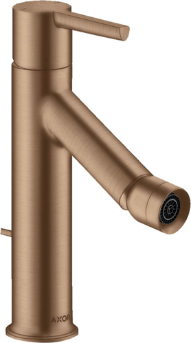 Slika od Starck Single lever bidet mixer with lever handle and pop-up waste set