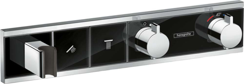 Slika od RainSelect Thermostat for concealed installation for 2 functions with integrated shower holder