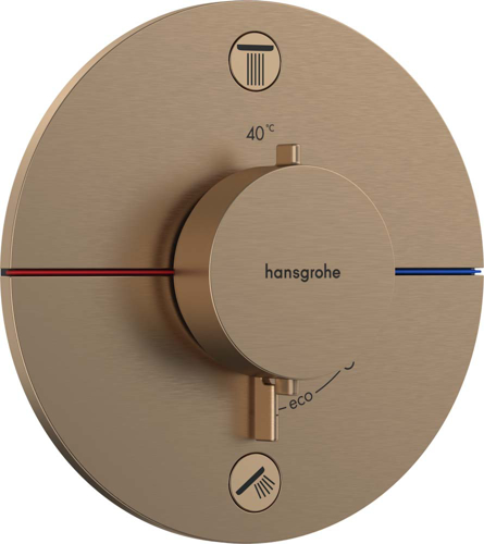 Slika od ShowerSelect Comfort S Thermostat for concealed installation for 2 functions