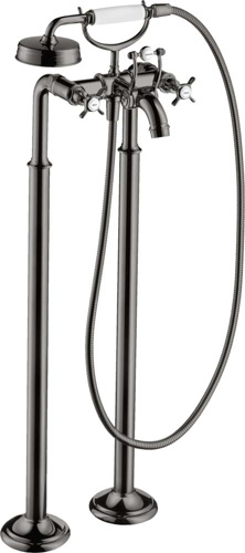 Slika od Montreux 2-handle bath mixer floor-standing with cross handles