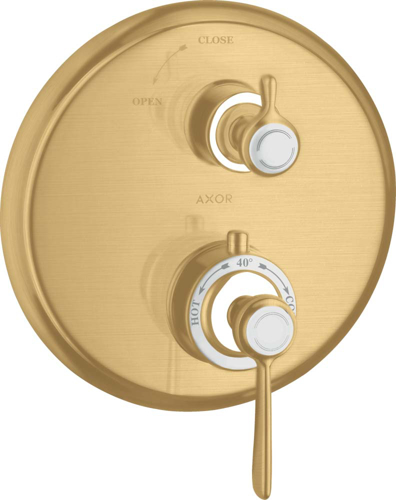 Slika od Montreux Thermostat for concealed installation with lever handle and shut-off valve