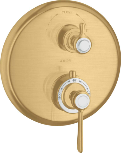 Slika od Montreux Thermostat for concealed installation with lever landle and shut-off/ diverter valve