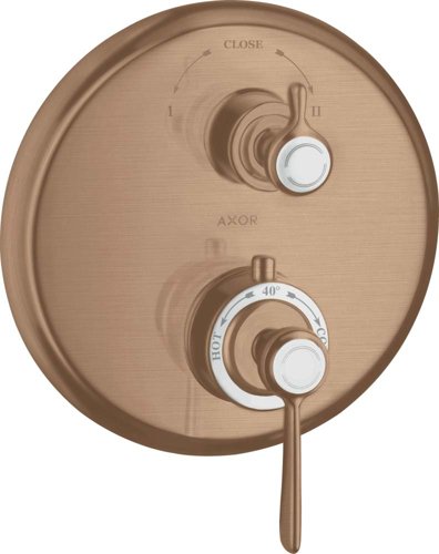 Slika od Montreux Thermostat for concealed installation with lever landle and shut-off/ diverter valve