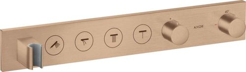 Slika od ShowerSolutions Thermostatic module Select 600/90 for concealed installation for 4 functions