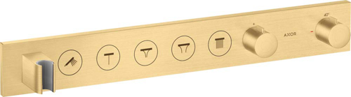 Slika od ShowerSolutions Thermostatic module Select 670/90 for concealed installation for 5 functions