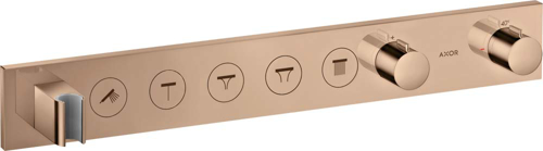 Slika od ShowerSolutions Thermostatic module Select 670/90 for concealed installation for 5 functions