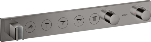 Slika od ShowerSolutions Thermostatic module Select 670/90 for concealed installation for 5 functions