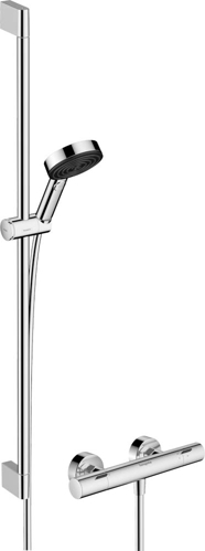 Slika od Pulsify Select S Shower system105 3jet Relaxation EcoSmart with Ecostat Fine and shower bar 90 cm