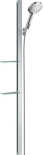 Slika od Raindance Select S Shower set 120 3jet with shower bar 150 cm and shelves