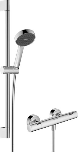 Slika od Activera Select S Shower system for exposed installation 95 2jet EcoSmart with Ecostat Fine and shower bar 65 cm