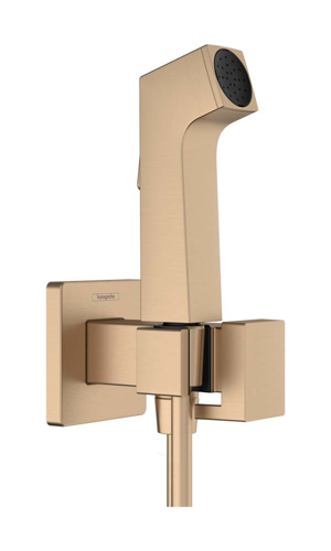 Slika od Bidette hand shower 1jet E EcoSmart for cold water with shower holder and hose 125 cm