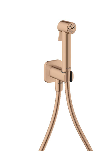 Slika od Bidette Showers Bidette hand shower 1jet softsquare for cold water with shower holder and shower hose 1.25 m