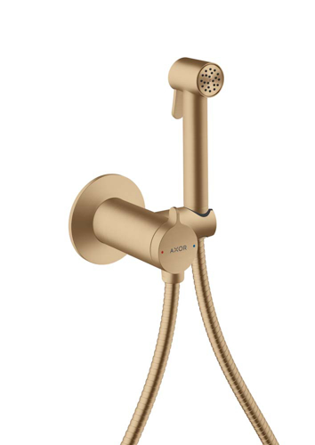 Slika od Bidette Showers Bidette hand shower 1jet round for mixed water with shower holder and shower hose 1.25 m