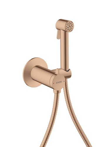 Slika od Bidette Showers Bidette hand shower 1jet round for mixed water with shower holder and shower hose 1.25 m