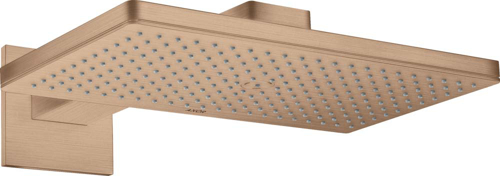 Slika od ShowerSolutions Overhead shower 460/300 1jet with shower arm and square escutcheon