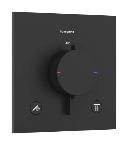 Slika od Ecostat Comfort E Thermostat for concealed installation for 2 functions