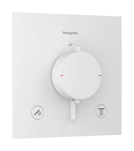 Slika od Ecostat Comfort E Thermostat for concealed installation for 2 functions