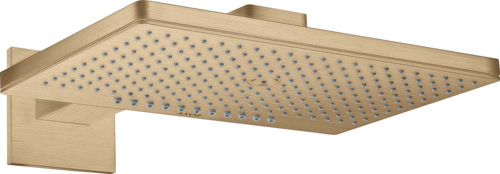 Slika od ShowerSolutions Overhead shower 460/300 2jet with shower arm and square escutcheon