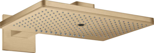 Slika od ShowerSolutions Overhead shower 460/300 3jet with shower arm and square escutcheon