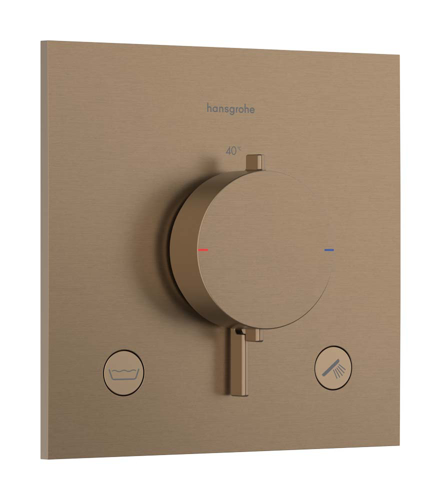 Slika od Ecostat Comfort E Thermostat for concealed installation for 2 functions with integrated security combination according to EN1717