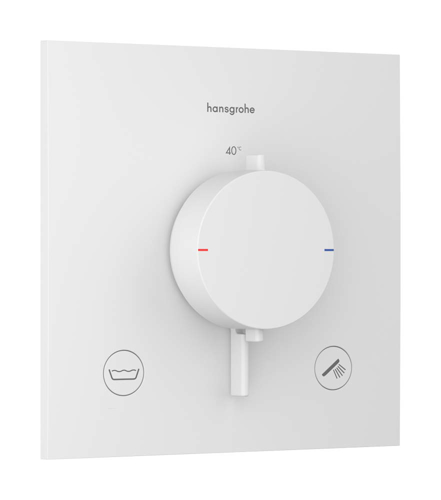 Slika od Ecostat Comfort E Thermostat for concealed installation for 2 functions with integrated security combination according to EN1717
