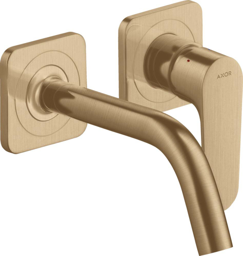 Slika od Citterio M Single lever basin mixer for concealed installation wall-mounted with spout 167 mm and escutcheons