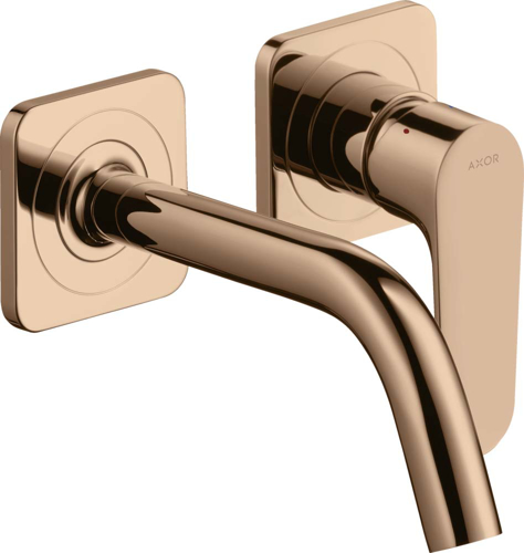 Slika od Citterio M Single lever basin mixer for concealed installation wall-mounted with spout 167 mm and escutcheons