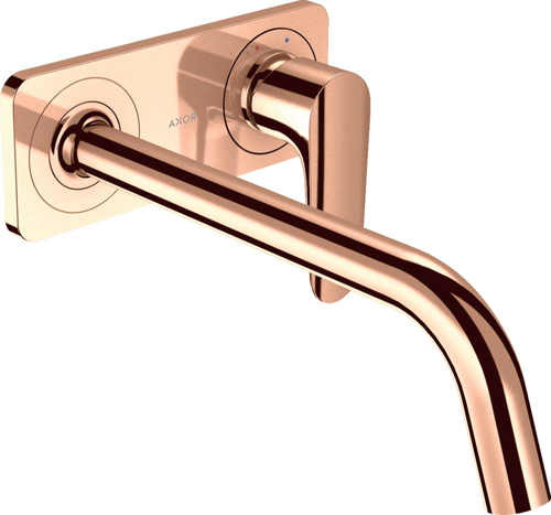 Slika od Citterio M Single lever basin mixer for concealed installation wall-mounted with spout 227 mm and plate