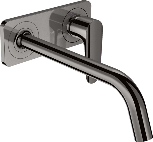 Slika od Citterio M Single lever basin mixer for concealed installation wall-mounted with spout 227 mm and plate